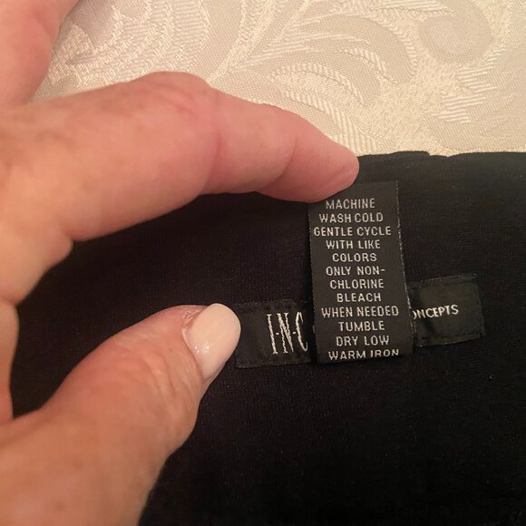 INC International Concepts Ponte Knit Flare Pants - Picture 6 of 8